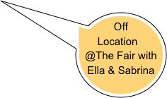 Off
Location
@The Fair with Ella & Sabrina
